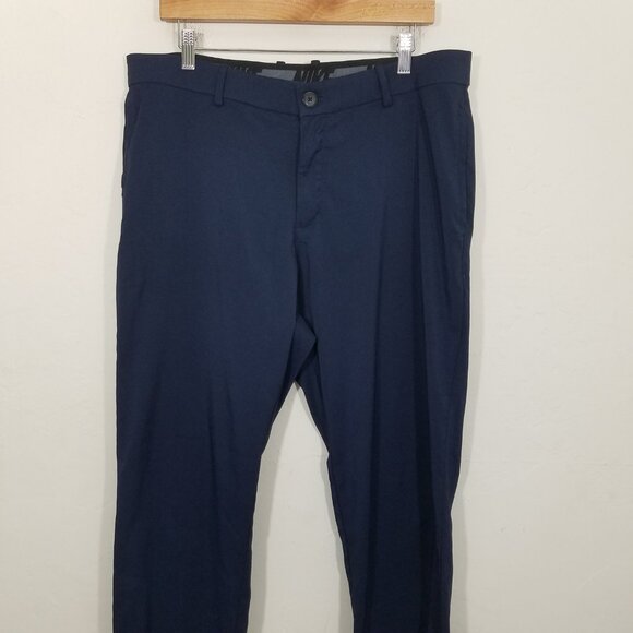 Nike Dri-Fit Blue Pants Size 36X30 - Picture 2 of 5